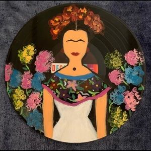 4 Hand Painted Vinyls 🎨🎨🎨